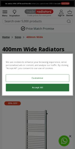 Mobile page screenshot