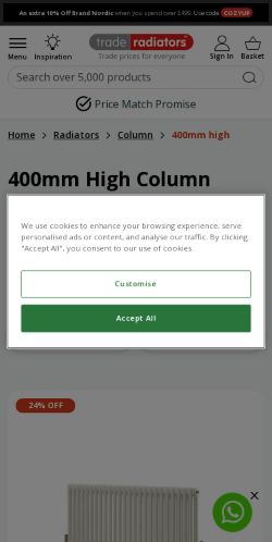 Mobile page screenshot