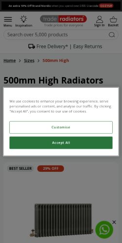 Mobile page screenshot