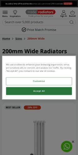 Mobile page screenshot