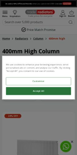 Mobile page screenshot