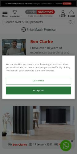 Mobile page screenshot