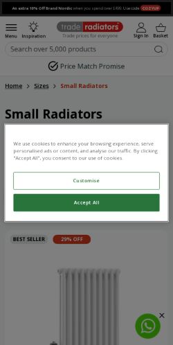 Mobile page screenshot