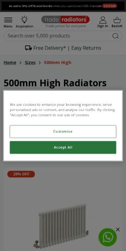 Mobile page screenshot