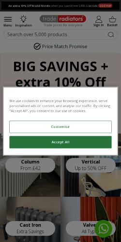 Mobile page screenshot