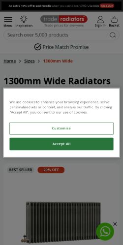 Mobile page screenshot